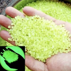 Glow in the Dark Yellow Crystals